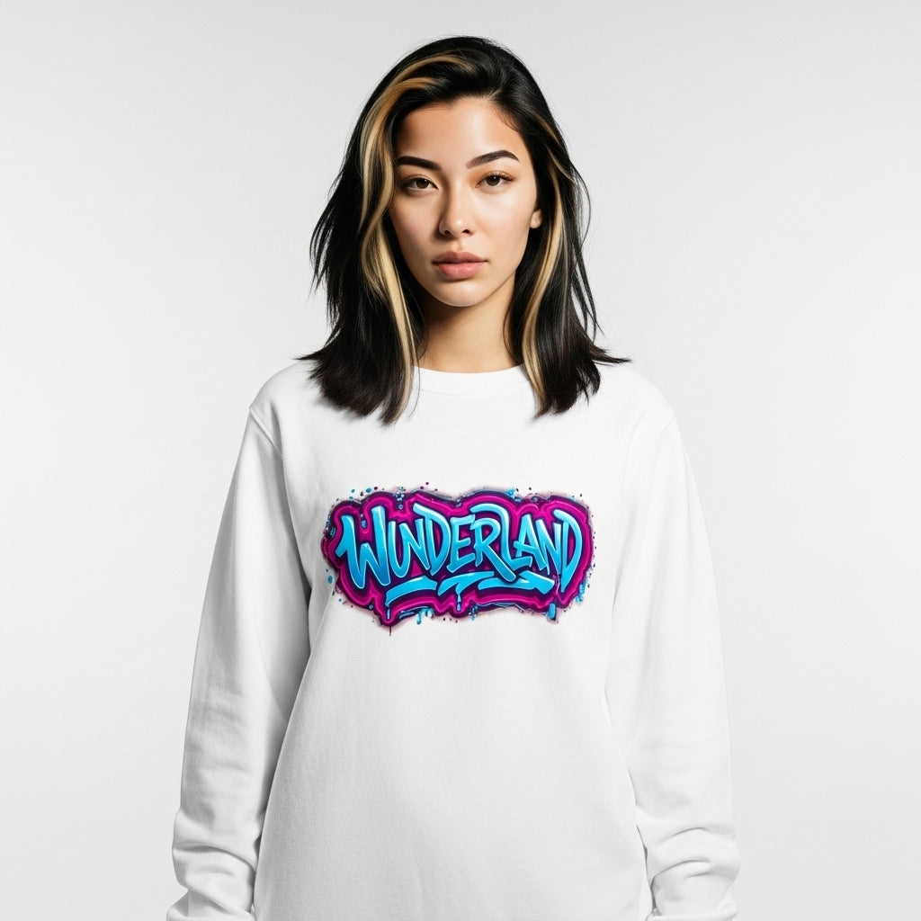 Wunderland Graffiti Sweatshirt