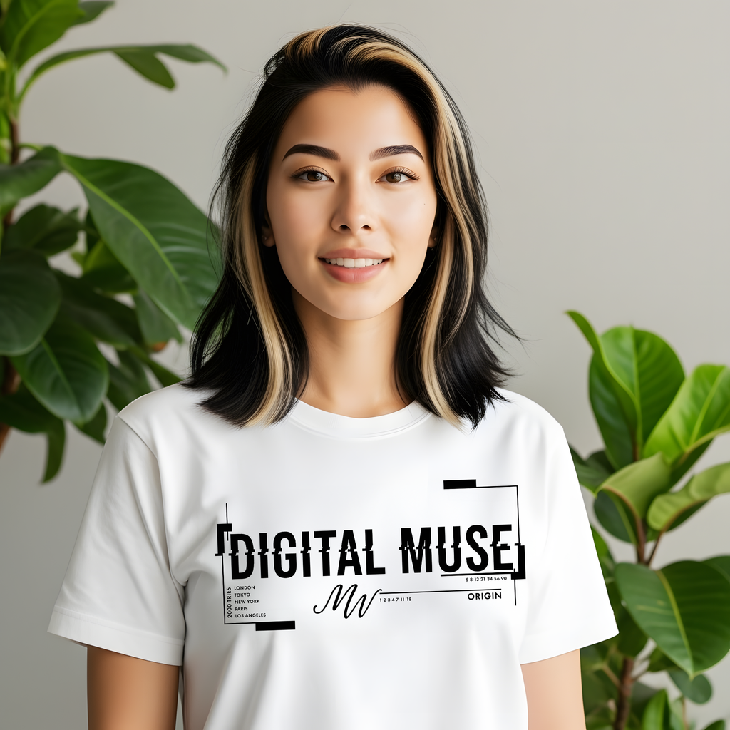 Digital Muse Glitch Tee