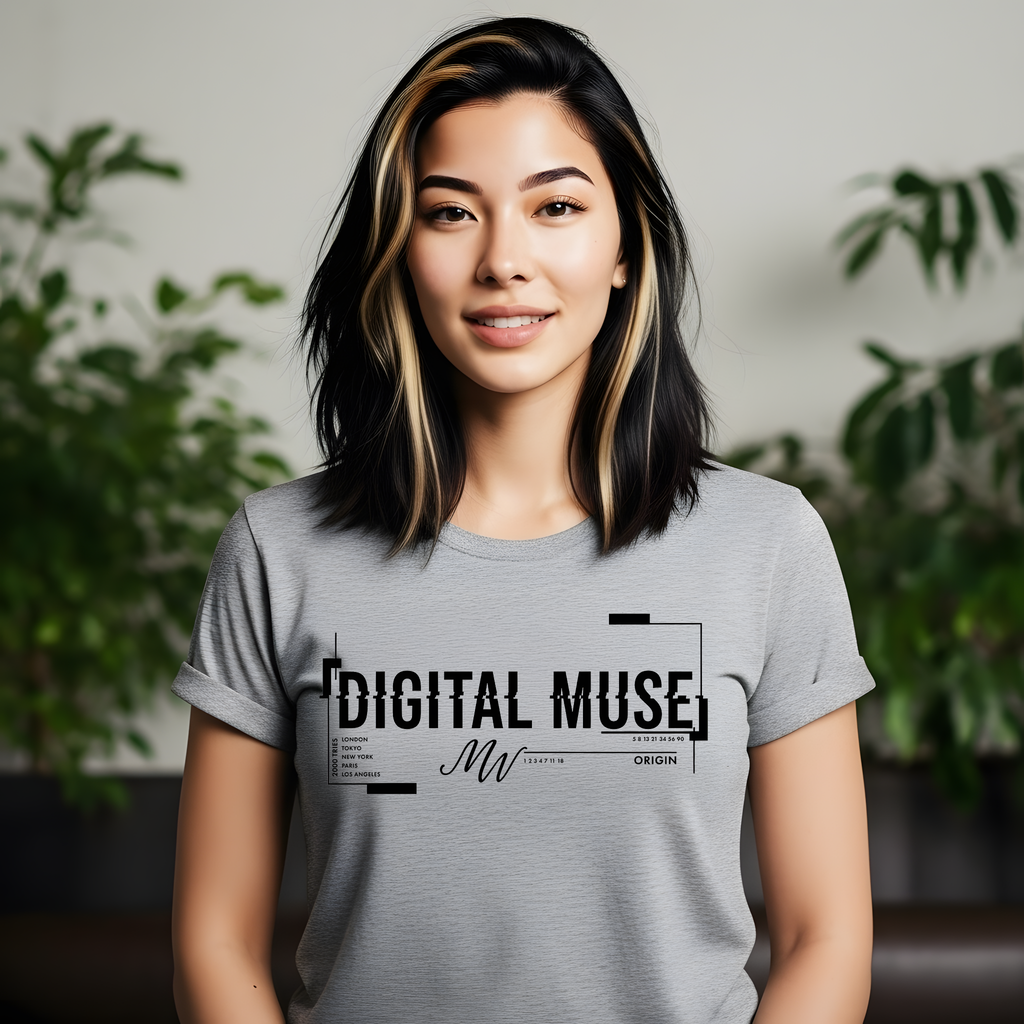 Digital Muse Glitch Tee