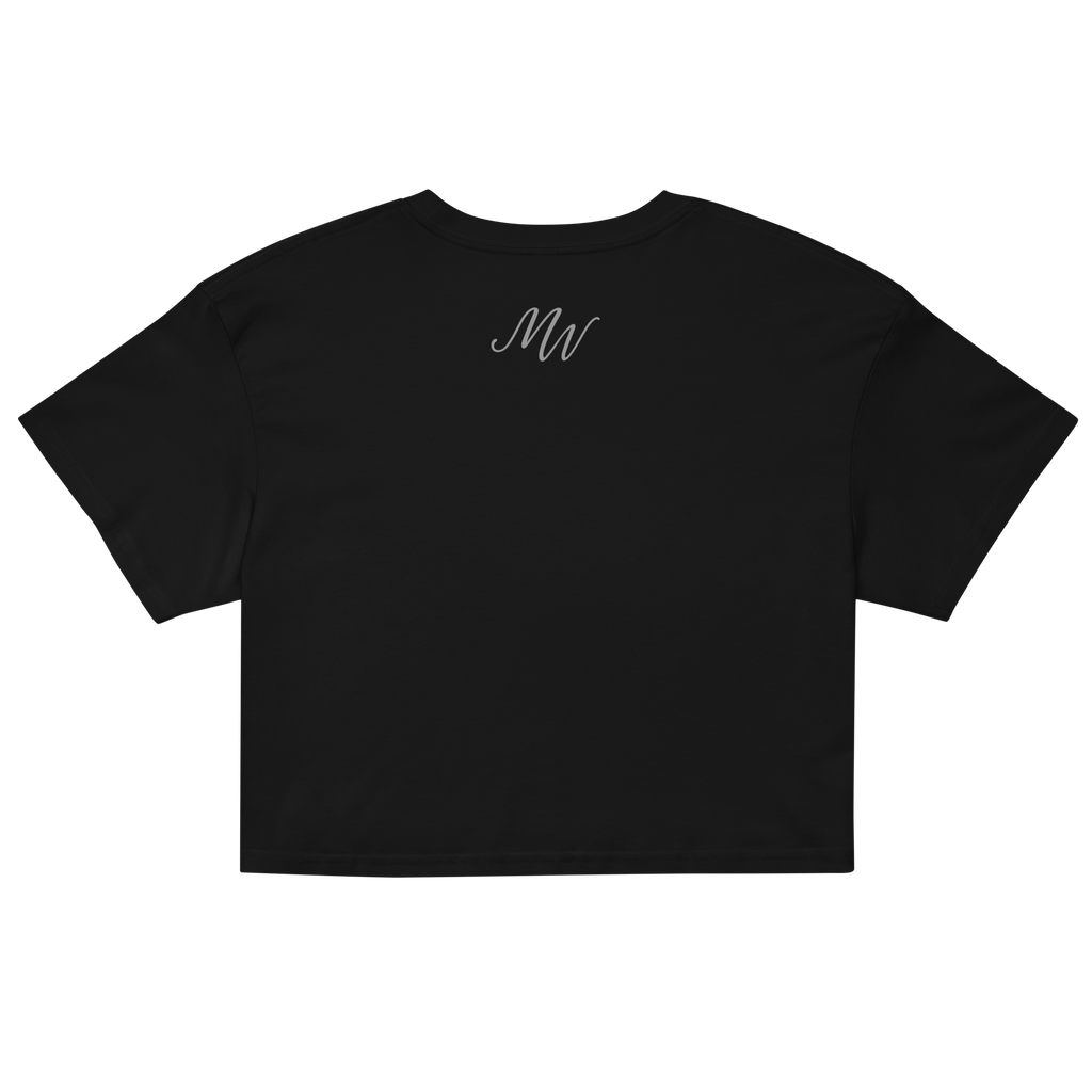 Cat Ear Frequency Women's Crop Top