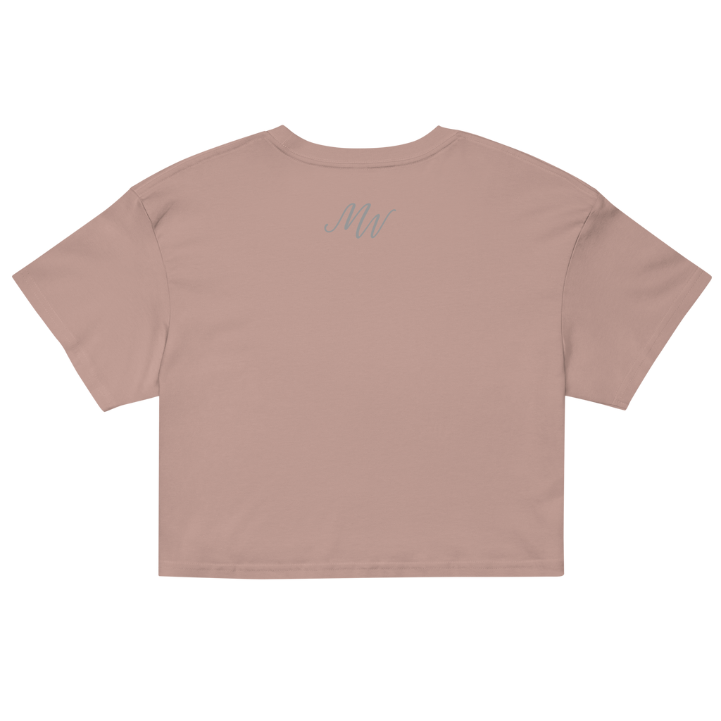 Cat Ear Frequency Women's Crop Top