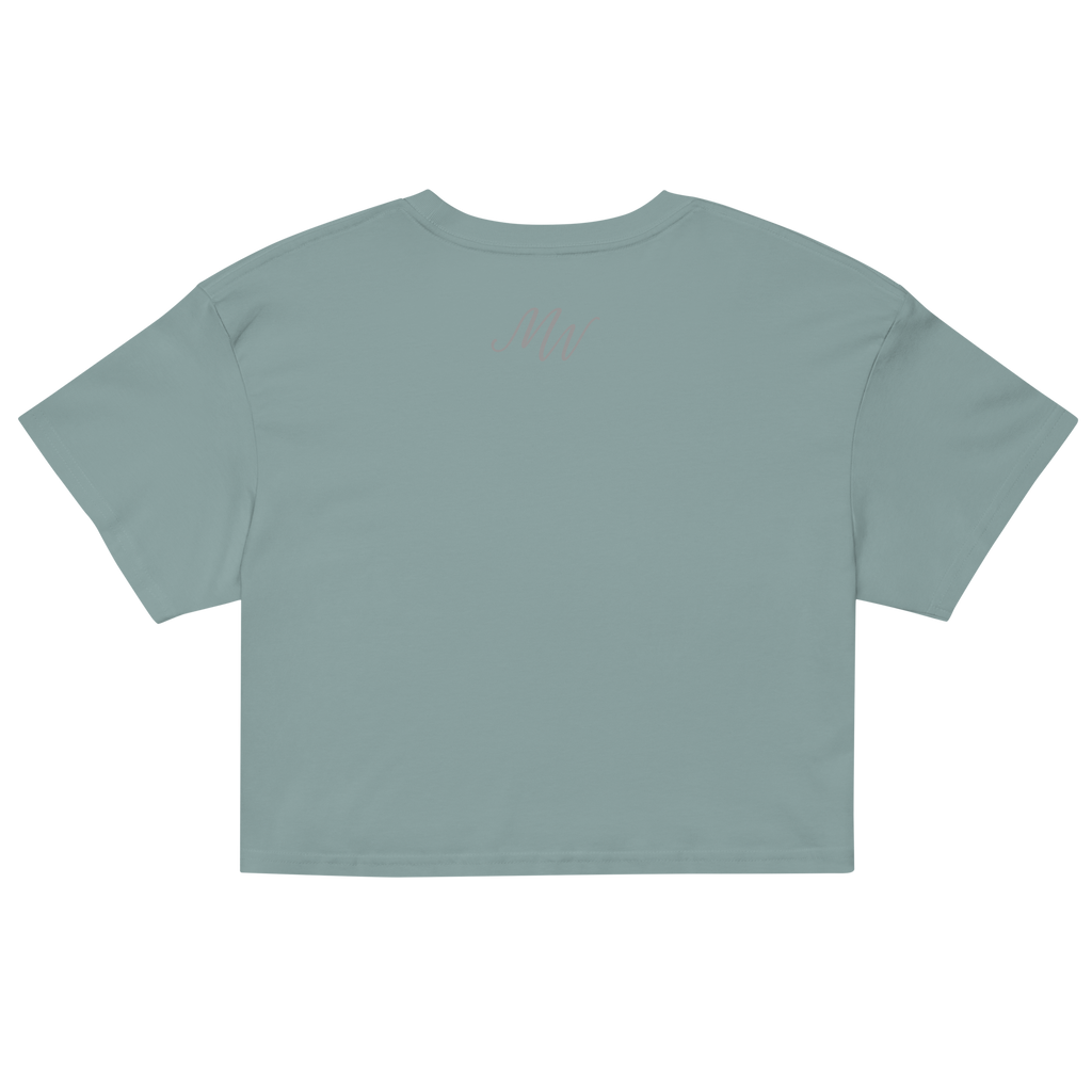 Cat Ear Frequency Women's Crop Top