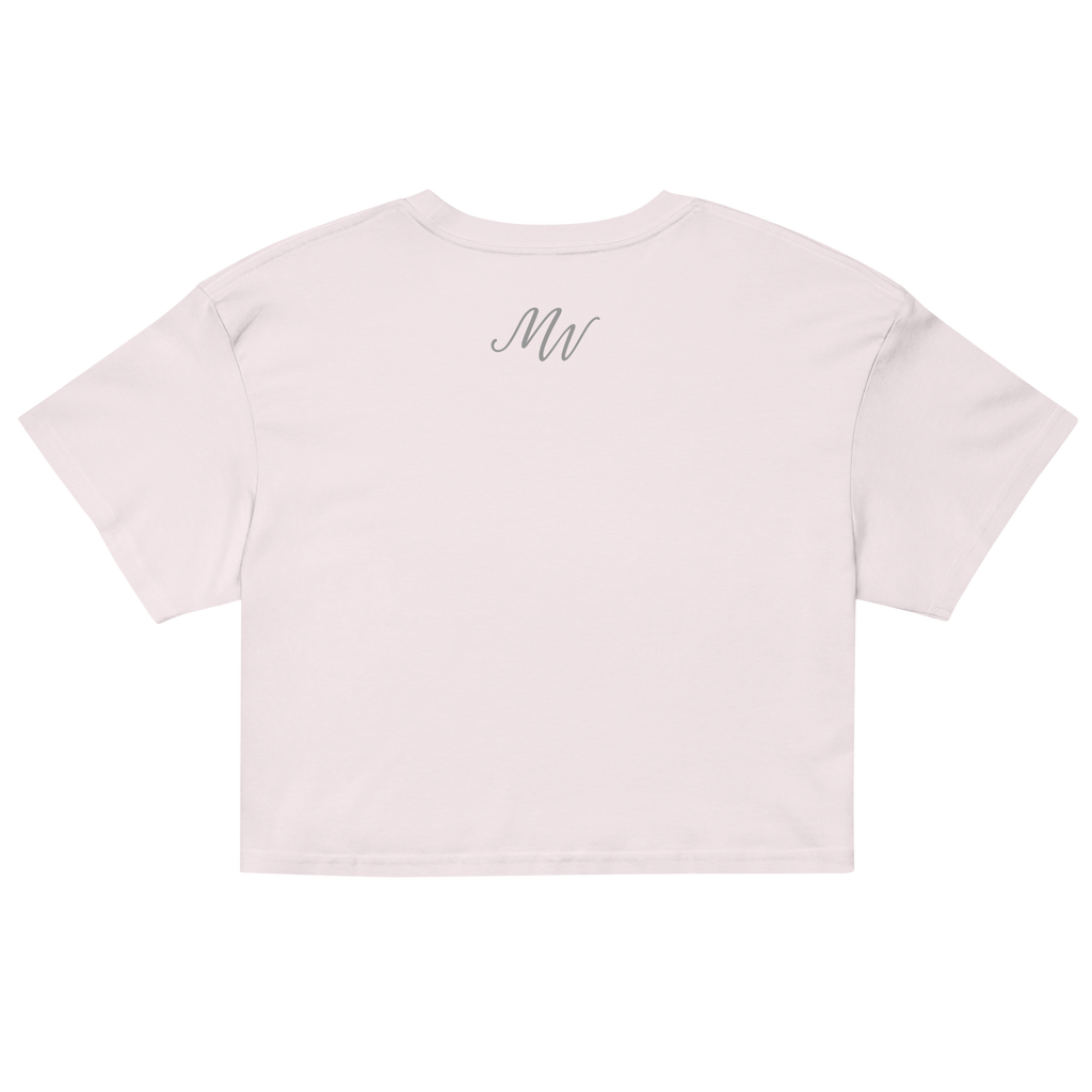 Cat Ear Frequency Women's Crop Top