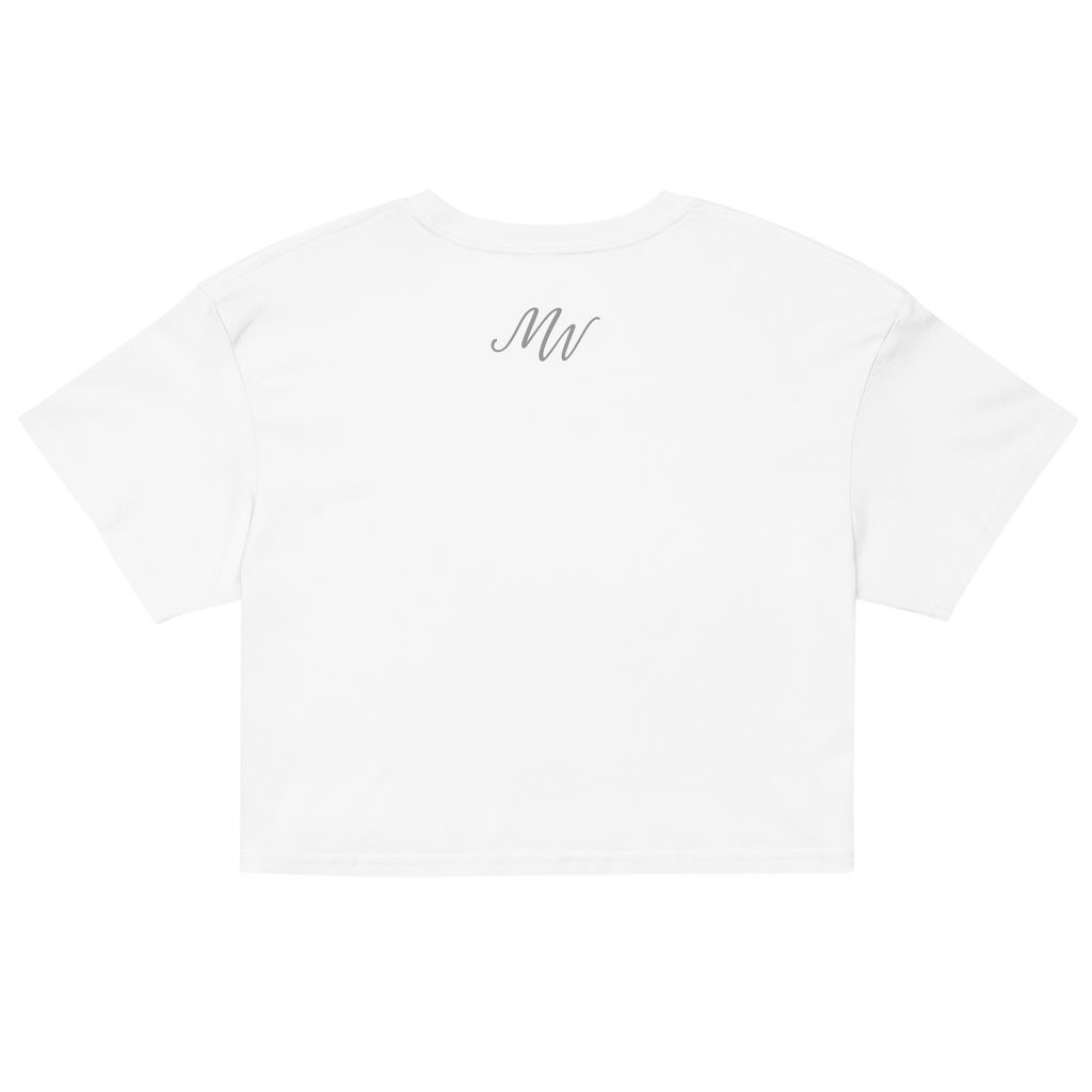 Cat Ear Frequency Women's Crop Top